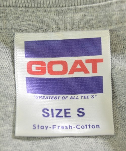goat（ゴート）Tシャツ・カットソー グレー サイズ:S メンズ/2200699463041