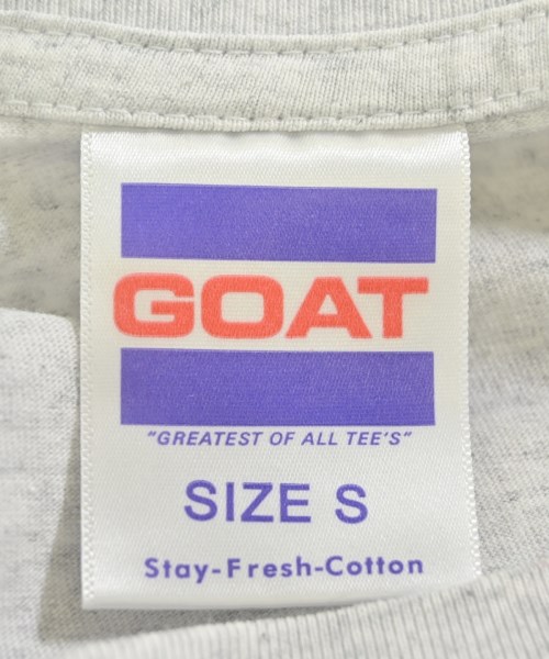 goat（ゴート）Tシャツ・カットソー グレー サイズ:S メンズ/2200699463058