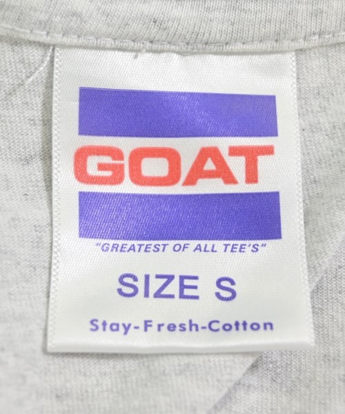 goat（ゴート）Tシャツ・カットソー グレー サイズ:S メンズ/2200699463065