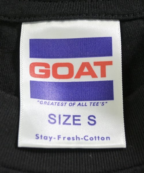 goat（ゴート）Tシャツ・カットソー 黒 サイズ:S メンズ/2200699463072