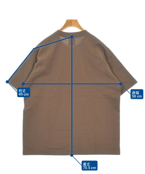 goat（ゴート）Tシャツ・カットソー 茶 サイズ:M メンズ/2200732190088