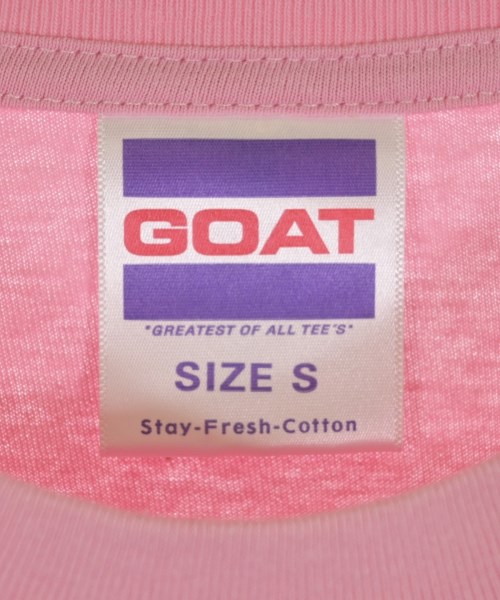 goat（ゴート）Tシャツ・カットソー ピンク サイズ:S レディース/2200720592030
