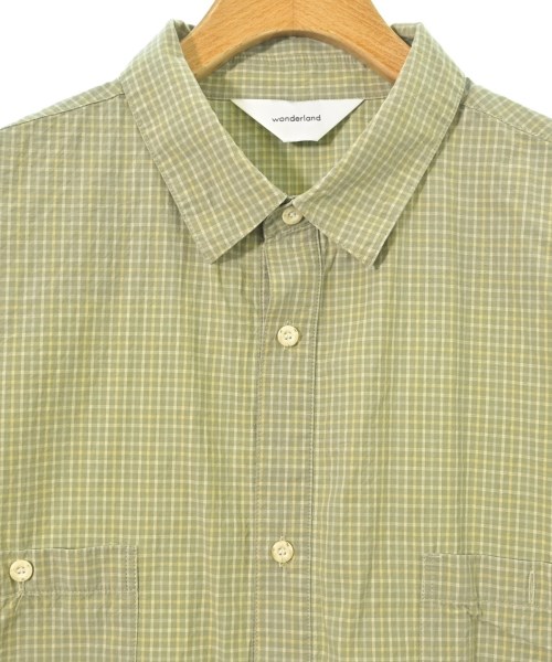 wonderland（ワンダーランド）カジュアルシャツ カーキ サイズ:1(S位) メンズ/2200634560033