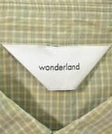 wonderland（ワンダーランド）カジュアルシャツ カーキ サイズ:1(S位) メンズ/2200634560033