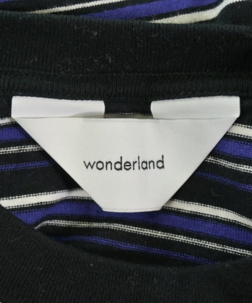 wonderland（ワンダーランド）Tシャツ・カットソー 黒 サイズ:L メンズ/2200612300019