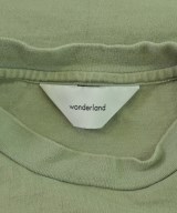 wonderland（ワンダーランド）Tシャツ・カットソー 緑 サイズ:0(XS位) メンズ/2200703540058