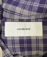 wonderland（ワンダーランド）カジュアルシャツ 紫 サイズ:XL メンズ/2200670717040