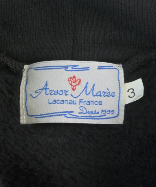 Arvor Maree（アルボーマレー）スウェット 黒 サイズ:3(L位) メンズ/2200622545011