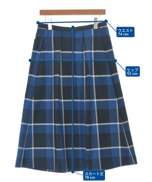 Dress apt.（ドレスアプト）ロング・マキシ丈スカート 青 サイズ:38(M位) レディース/2200715344019
