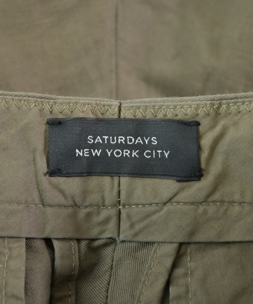 SUTURDAY SURF NYC（サタデーズサーフニューヨーク）スラックス カーキ サイズ:28(S位) メンズ/2200620413084