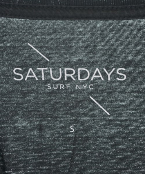 SUTURDAY SURF NYC（サタデーズサーフニューヨーク）Tシャツ・カットソー 黒 サイズ:S メンズ/2200641004117