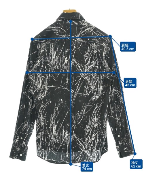 SUTURDAY SURF NYC（サタデーズサーフニューヨーク）カジュアルシャツ 黒 サイズ:S メンズ/2200666249067