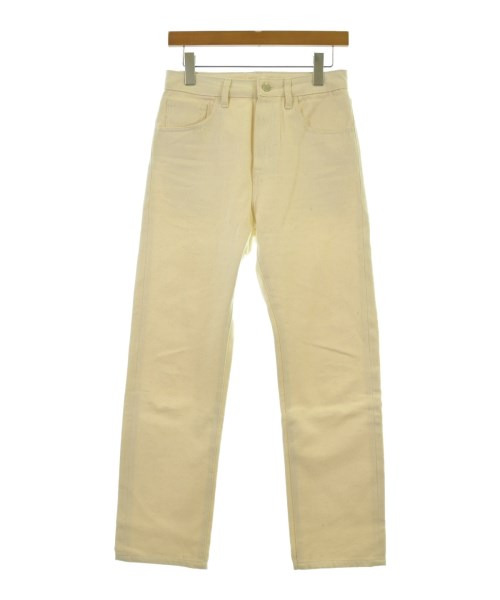 INDUSTRY OF ALL NATIONS(インダストリーオブオールネイションズ)デニムパンツ 白 サイズ:28(S位)/2200664533083