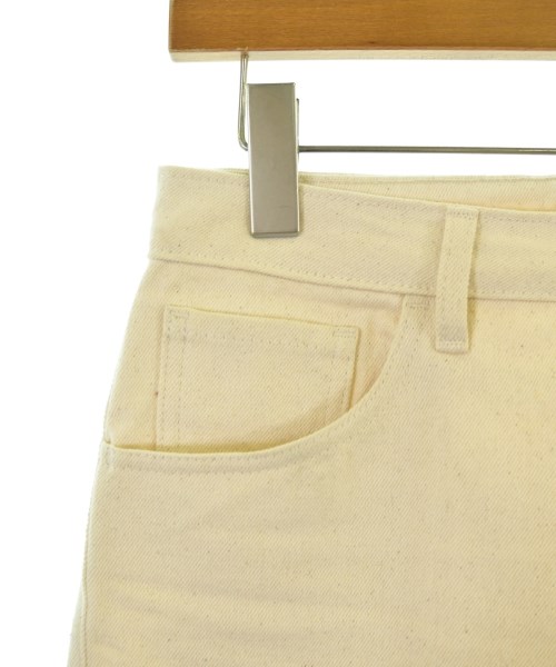 INDUSTRY OF ALL NATIONS（インダストリーオブオールネイションズ）デニムパンツ 白 サイズ:28(S位) レディース/2200664533083