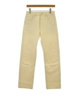 INDUSTRY OF ALL NATIONS（インダストリーオブオールネイションズ）デニムパンツ 白 サイズ:28(S位) レディース/2200664533083