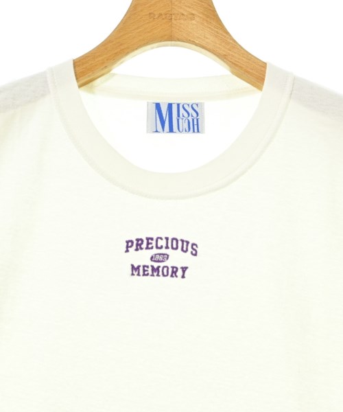 MISSMUCH（ミスマッチ）Tシャツ・カットソー 白 サイズ:L メンズ/2200613773195