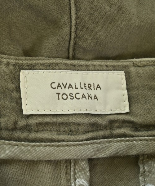 Cavalleria Toscana（カヴァレリアトスカーナ）スラックス カーキ サイズ:48(L位) メンズ/2200714005027