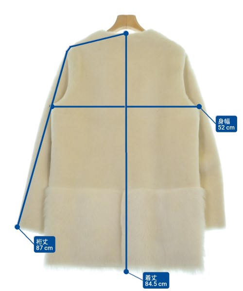 STRENESSE（ストラネス）コート 白 サイズ:42(M位) レディース/2200624470021