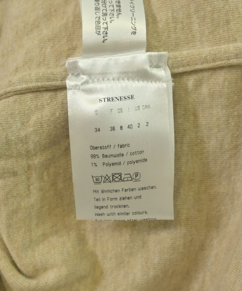 STRENESSE（ストラネス）Tシャツ・カットソー グレー サイズ:36(XS位) レディース/2200640120511