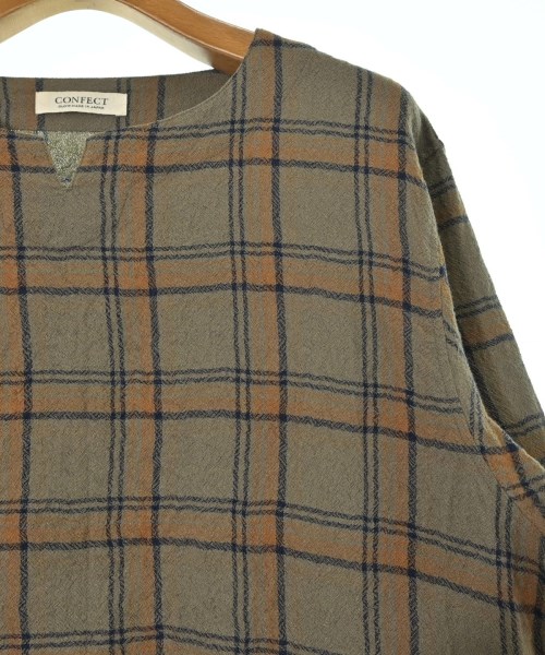 CONFECT（コンフェクト）カジュアルシャツ 茶 サイズ:3(L位) メンズ/2200655418115