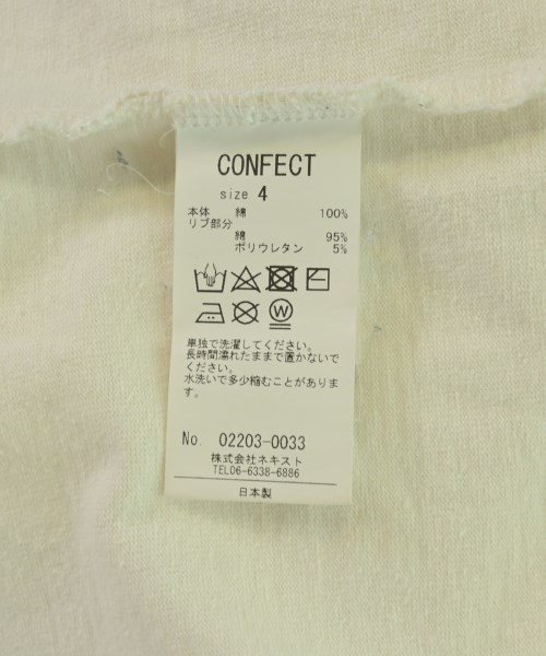 CONFECT（コンフェクト）Tシャツ・カットソー 白 サイズ:4(XL位) メンズ/2200707214061