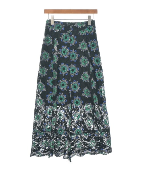 Paco Rabanne（パコラバンヌ）ロング・マキシ丈スカート 黒 サイズ:36(XS位) レディース/2200621755121