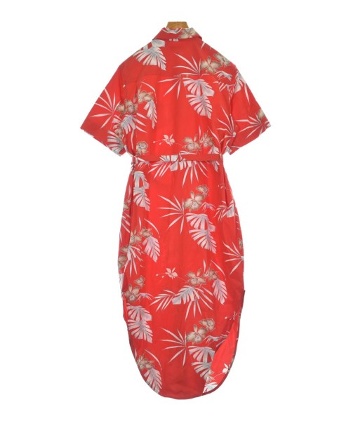 Paco Rabanne（パコラバンヌ）シャツワンピース 赤 サイズ:38(S位) レディース/2200625880225