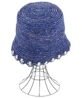 Paco Rabanne（パコラバンヌ）ストローハット 紫 サイズ:58 レディース/2200591965049