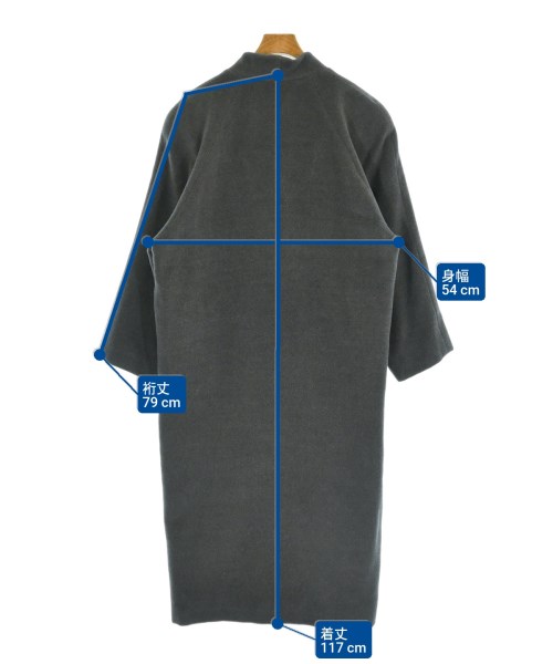 Paco Rabanne（パコラバンヌ）ステンカラーコート グレー サイズ:F レディース/2200615325286