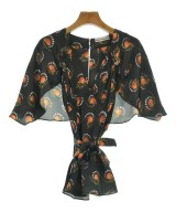 Paco Rabanne（パコラバンヌ）ブラウス 黒 サイズ:36(XS位) レディース/2200618600144