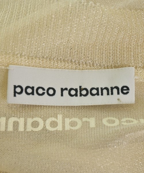 Paco Rabanne（パコラバンヌ）ブラウス ベージュ サイズ:S レディース/2200618600168