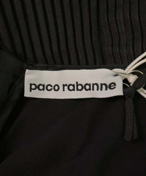 Paco Rabanne（パコラバンヌ）ブラウス 黒 サイズ:34(XXS位) レディース/2200618600229