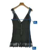 Paco Rabanne（パコラバンヌ）ブラウス 黒 サイズ:34(XXS位) レディース/2200618600229