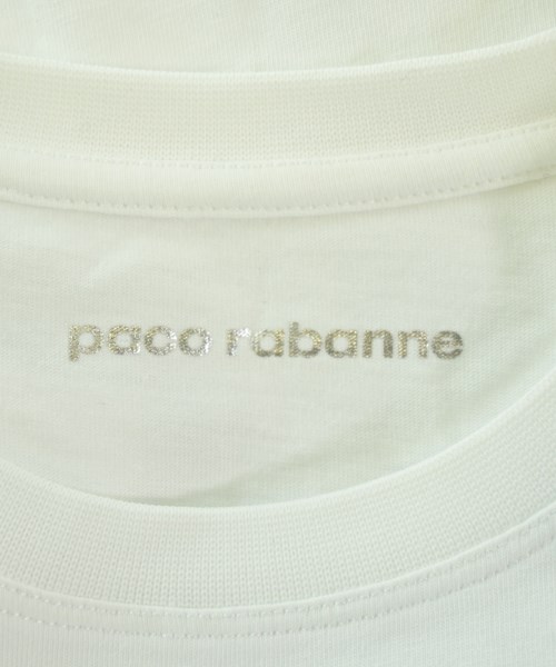Paco Rabanne（パコラバンヌ）Tシャツ・カットソー 白 サイズ:XS レディース/2200675749084