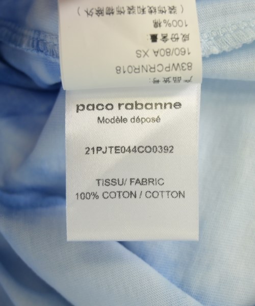 Paco Rabanne（パコラバンヌ）Tシャツ・カットソー 白 サイズ:XS レディース/2200714978079