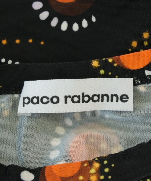 Paco Rabanne（パコラバンヌ）Tシャツ・カットソー 黒 サイズ:34(XXS位) レディース/2200714978093