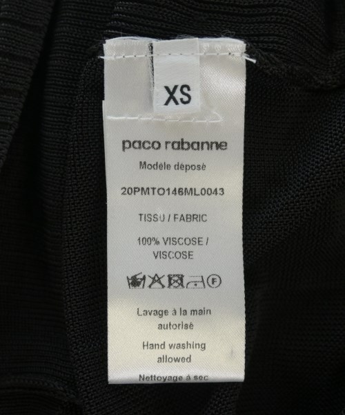 Paco Rabanne（パコラバンヌ）ニット・セーター 黒 サイズ:XS レディース/2200714978185