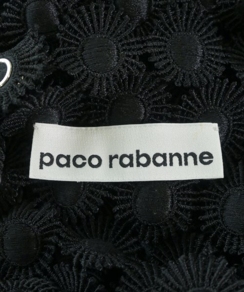 Paco Rabanne（パコラバンヌ）ベスト 黒 サイズ:36(XS位) レディース/2200730072492
