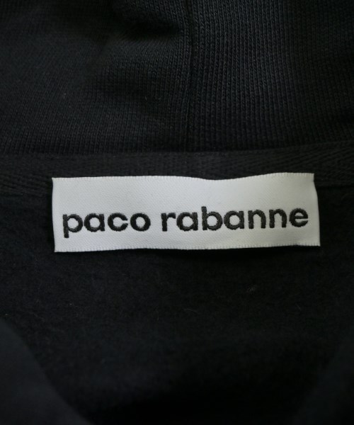Paco Rabanne（パコラバンヌ）パーカー 黒 サイズ:34(XXS位) レディース/2200682283168