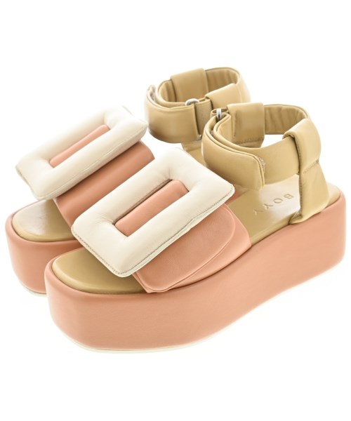 BOYY(ボーイ)サンダル ベージュ サイズ:EU35(21.5cm位)/2200682283496