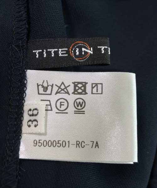 TITE IN THE STORE（ティテインザストア）スラックス 紺 サイズ:36(S位) レディース/2200629042063