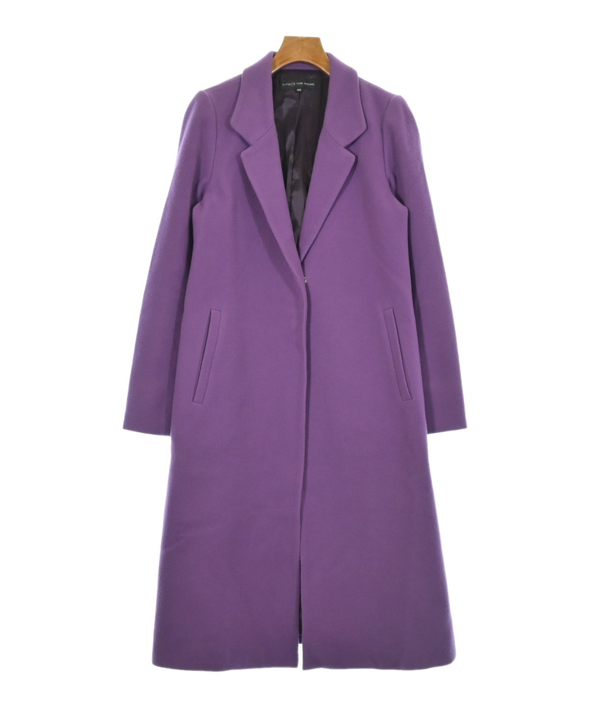 TITE IN THE STORE（ティテインザストア）ステンカラーコート 紫