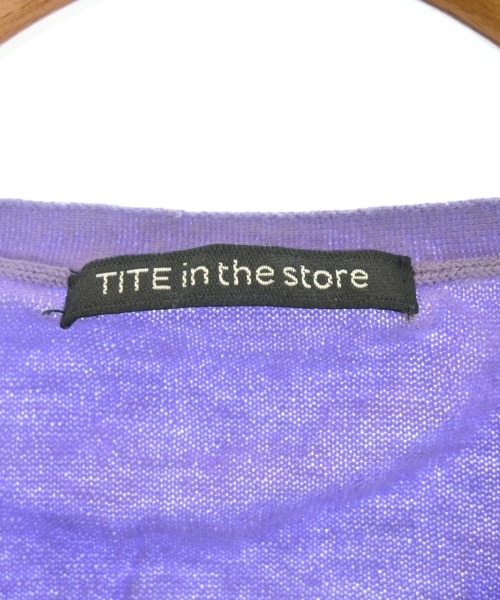 TITE IN THE STORE（ティテインザストア）カーディガン 紫 サイズ:-(M位) レディース/2200636754133