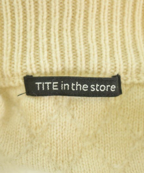 TITE IN THE STORE（ティテインザストア）カーディガン 白 サイズ:F レディース/2200666521026