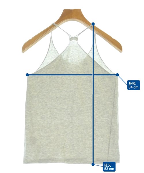 vie（ヴィー）キャミソール グレー サイズ:-(M位) レディース/2200646192079