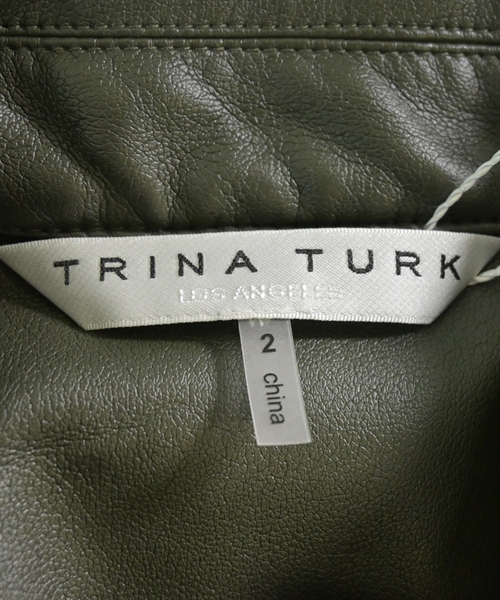 TRINA TURK（トリーナターク）ワンピース カーキ サイズ:2(M位) レディース/2200610945212