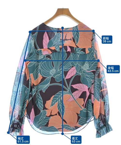 TRINA TURK（トリーナターク）カジュアルシャツ 紫 サイズ:XS レディース/2200673913166