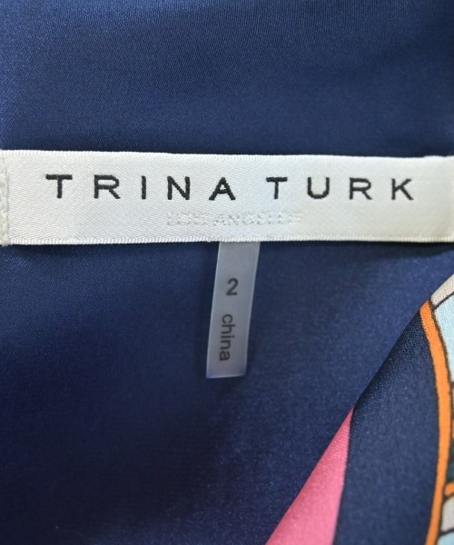 TRINA TURK（トリーナターク）ワンピース 紺 サイズ:2(M位) レディース/2200657667092