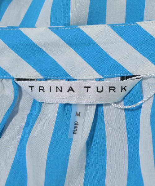 TRINA TURK（トリーナターク）ブラウス 青 サイズ:M レディース/2200658816178