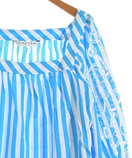 TRINA TURK（トリーナターク）ブラウス 青 サイズ:M レディース/2200658816178